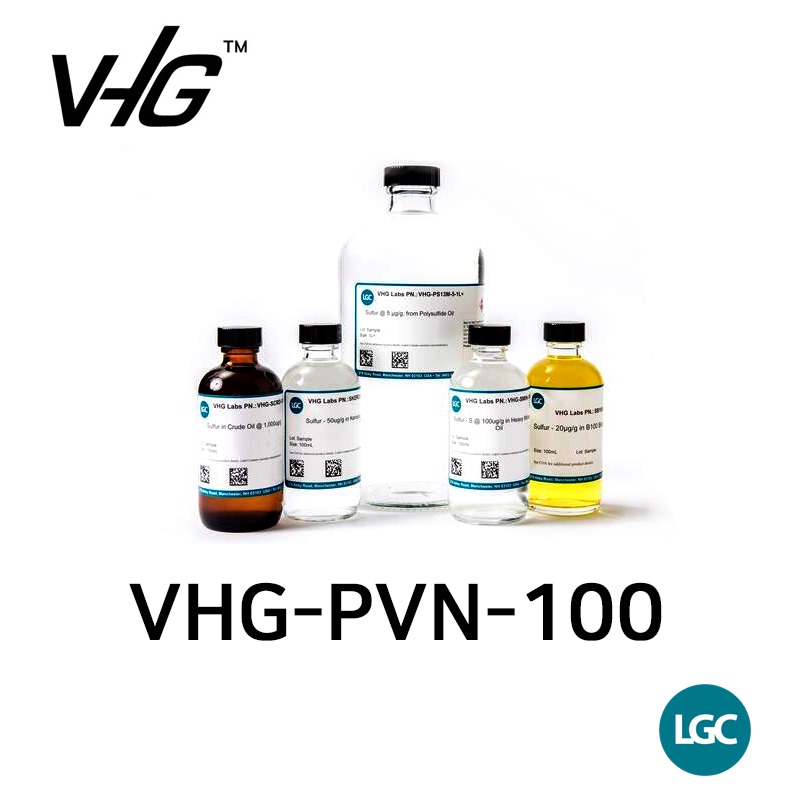 Vanadium Standard: V @ 1000 µg/mL in 5% HNO3 LGC-VHG 표준용액