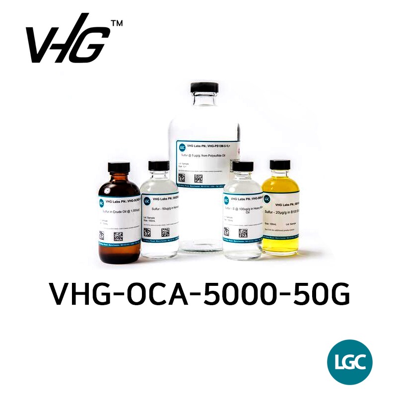 Calcium Standard: Ca @ 5000 µg/g in Hydrocarbon Oil - LGC-VHG 표준용액
