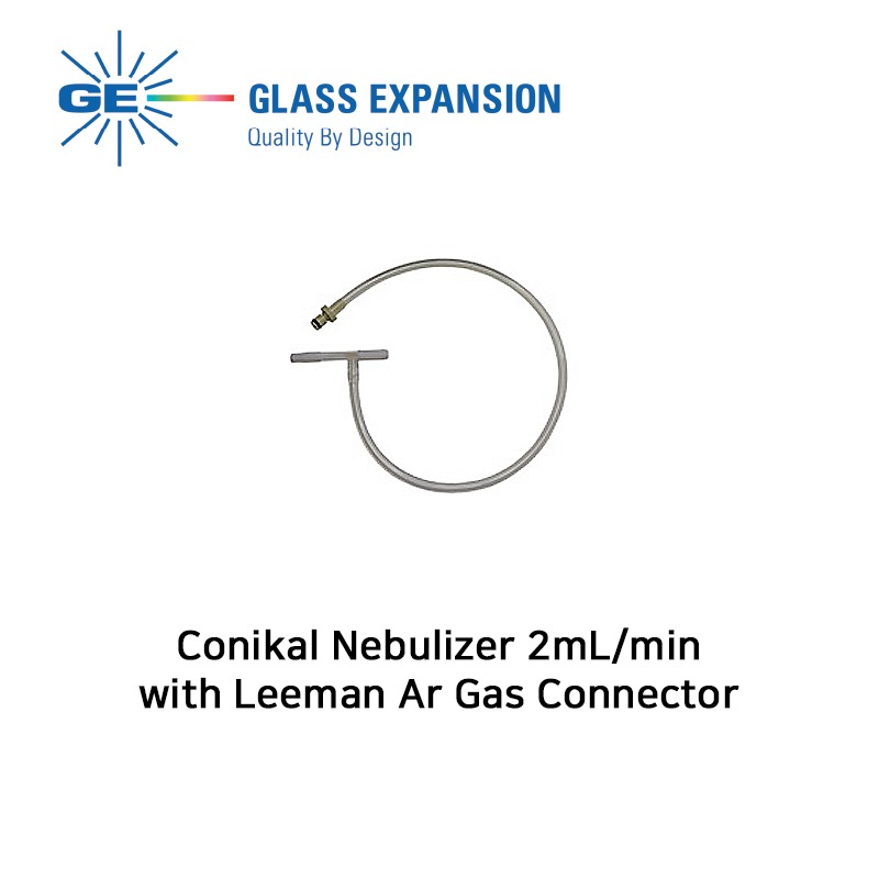 Conikal Nebulizer 2mL/min with Leeman Ar Gas Connector
