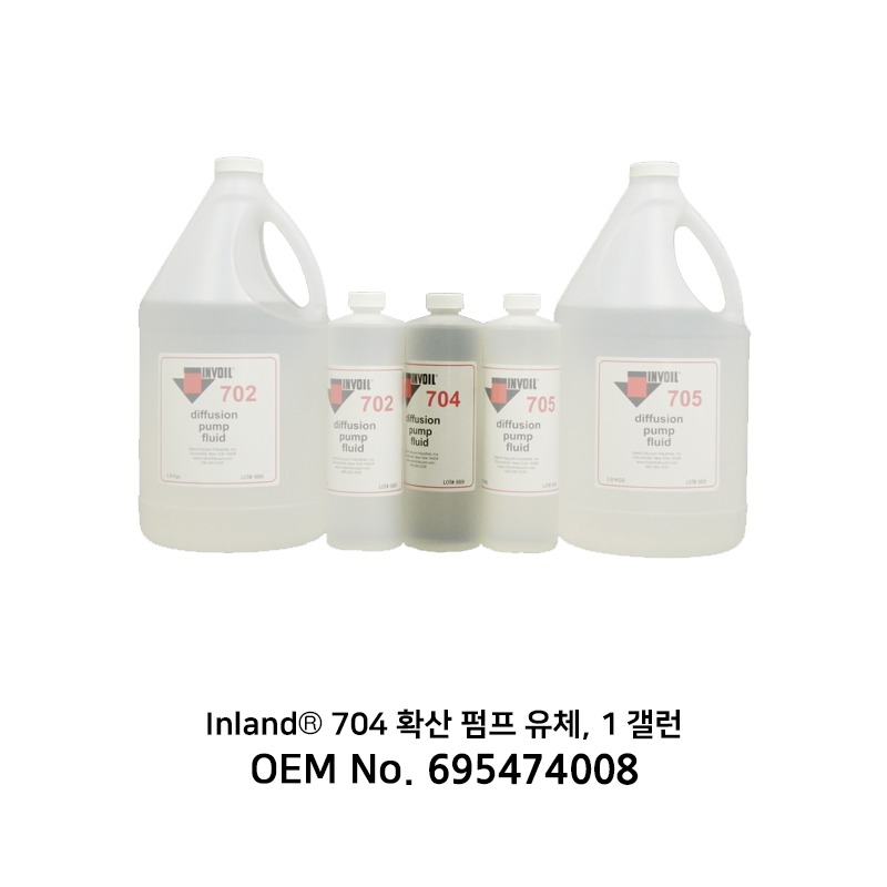 Inland® 704 확산 펌프 유체 1 갤런/5 갤런 옵션선택 OEM: 695474008/695474015