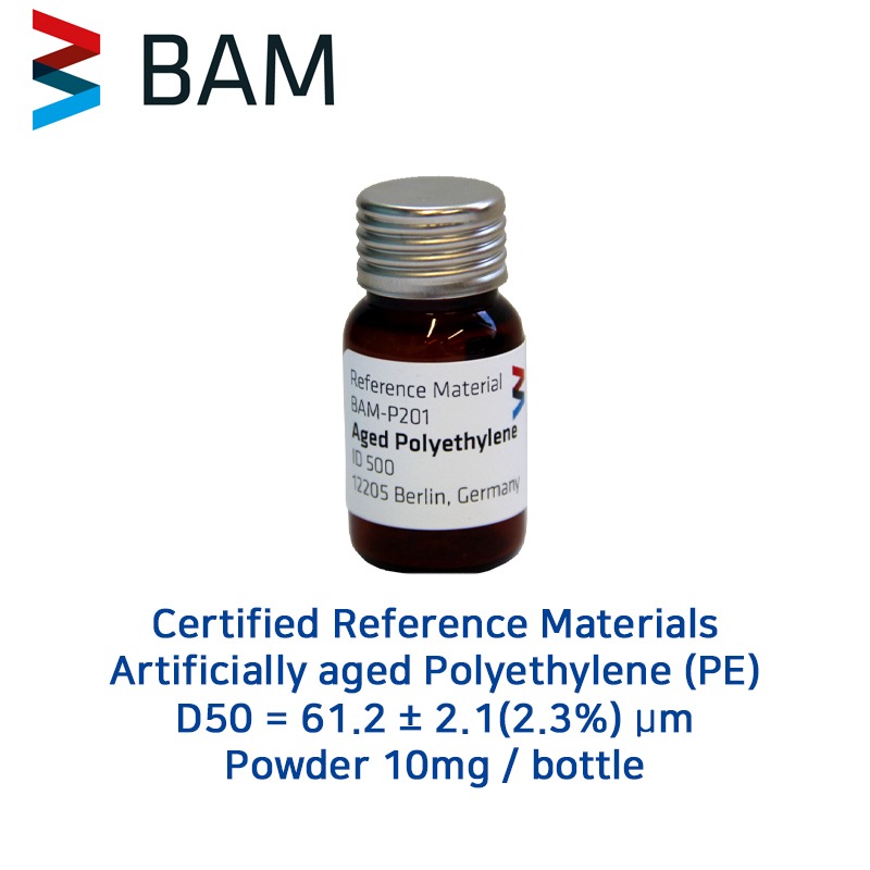 BAM Artificially aged Polyethylene (PE) 인증표준물질 Powder 10mg / bottle