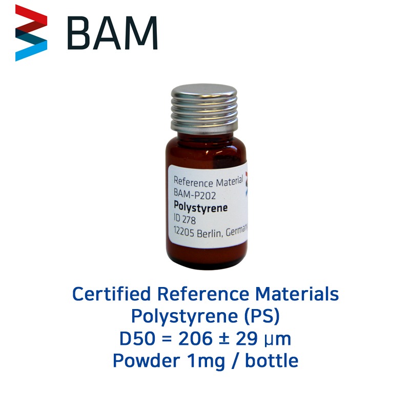 BAM Polystyrene (PS) 인증표준물질 Powder 1mg / bottle